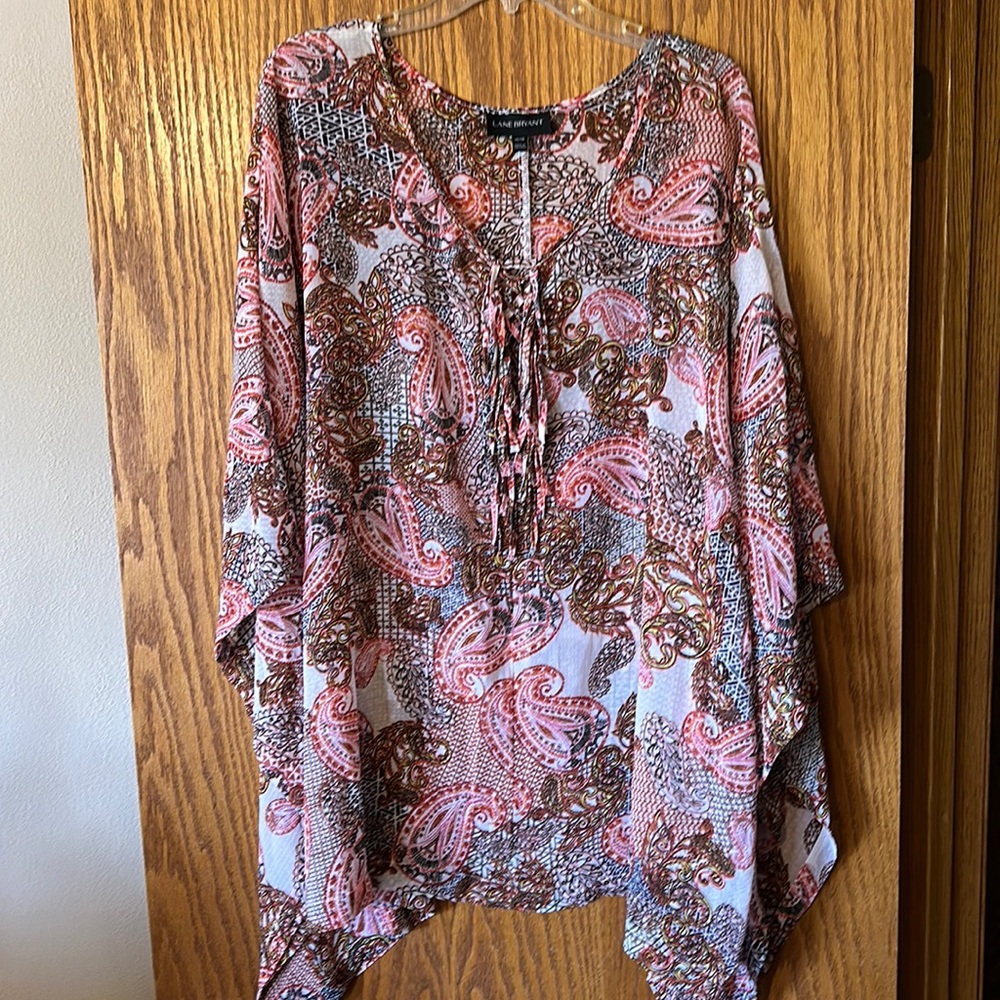 Sheer poncho